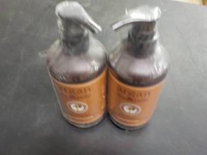 lot 70 image: 2 Bottles 10.1 oz each Argan Diabel...