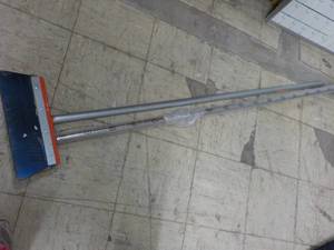 lot 74 image: 14 scraper with extra pole...