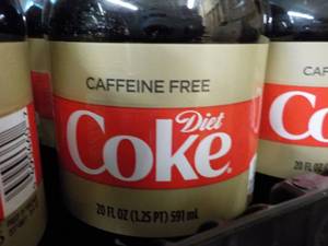 lot 259 image: Case of 24 Caffeine Free Diet Coke...