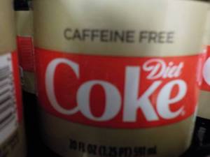 lot 260 image: Case of 24 Caffeine Free Diet Coke...