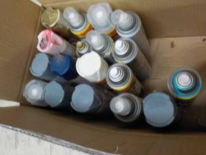 lot 166 image: Spray Paint- untested...