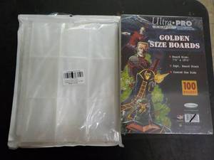 lot 176 image: Ultra Pro Golden Size Broad and Tra...