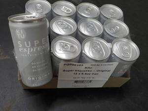 lot 179 image: Case of 12 - 6.5 oz KITU Super Espr...