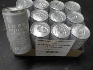 lot 182 image: Case of 12 - 6.5 oz KITU Super Espr...