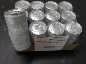lot 183 image: Case of 12 - 6.5 oz KITU Super Espr...