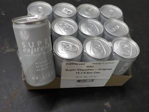 lot 185 image: Case of 12 - 6.5 oz KITU Super Espr...
