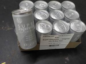 lot 189 image: Case of 12 - 6.5 oz KITU Super Espr...