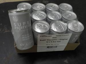 lot 191 image: Case of 12 - 6.5 oz KITU Super Espr...
