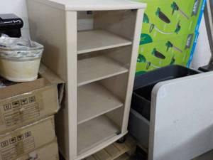 lot 202 image: Storage Cabinet 21 x 21 x 43...
