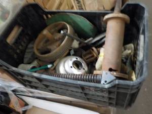 lot 208 image: Crate of Old Parts...