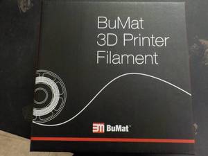 lot 216 image: BuMat 3D Printer Filament Green...