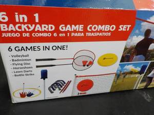 lot 235 image: Backyard Game Combo Set...