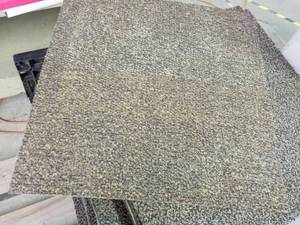 lot 242 image: 110 or so 20 Square Carpet Squares...