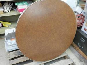 lot 244 image: Round Card Table and 4 Chairs...
