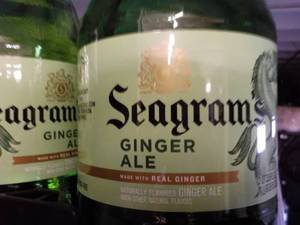 lot 269 image: Case of 8 - 2 Liter Bottles Seagram...
