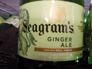 lot 272 image: Case of 8 - 2 Liter Bottles Seagram...