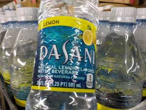 lot 283 image: Case of 24 Bottles Dasani Lemon Fla...