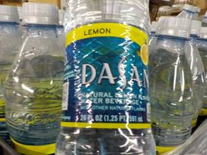 lot 285 image: Case of 24 Bottles Dasani Lemon Fla...