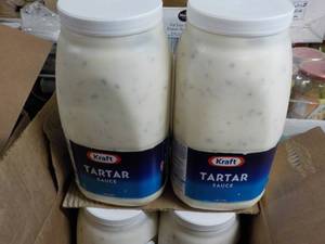 lot 309 image: 2 -1 Gallon Jugs Kraft Tartar Sauce...