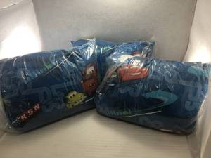Lot of Three 21 x 21 x 8 Disney Cars Pillows