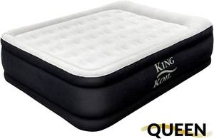 Brand New King Koil Queen Air Mattress with Built-in Pump