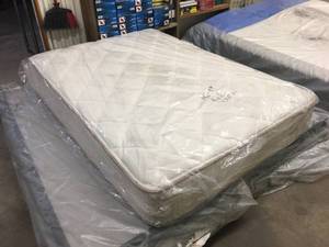 lot 2 image: Brand New Corsicana Brigham Baron Plush Full Mattress