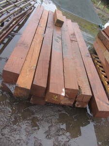lot 31 image: Green treated cedar tone timbers, 5...