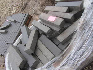 lot 49 image: Concrete pavers, 12x3, approx 8 l...