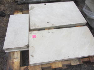 lot 48 image: Exterior porcelain tile, three 36x...
