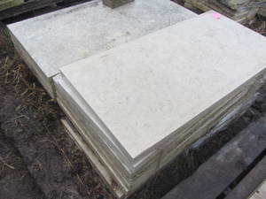 lot 58 image: Mixed pavers 18x36, qty 16...