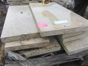 lot 64 image: Mixed pavers, 3x18...