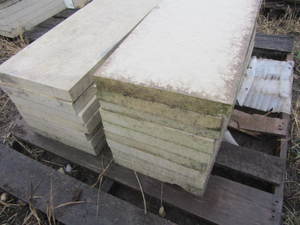 lot 74 image: Limestone pavers 12X30, qty 16...