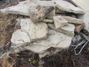 lot 100 image: Fondulac  limestone, random pieces...