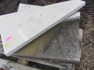 lot 238 image: Triangle & concrete slab...