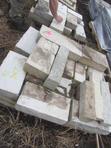 lot 246 image: Wall block, two pallets...