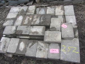 lot 252 image: Concrete pavers...