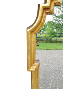 SPECTACULAR VINTAGE ITALIAN LABARGE HOLLYWOOD REGENCY GOLD GILT MIRROR - VERY ICONIC AND RARE - SELLING ON 1STDIBS FOR $2200&nbsp