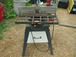 lot 6 image: Craftsman Electric Wood Shaper