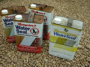 lot 85 image: 4 Cans Thompson Waterseal