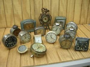 lot 101 image: Antique Clocks, Parts