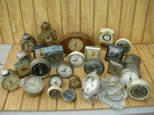 lot 103 image: Antique Clocks, Parts