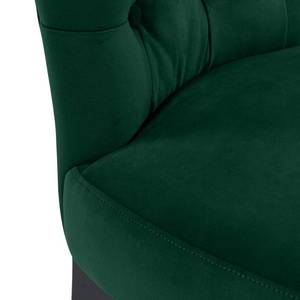 lot 111 image: Handy Living (2 CHAIRS) Cristina Emerald Green Armless Dining Chairs Velvet A144193
