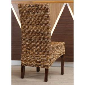 lot 163 image: SET OF 2 - Gaby Salak Brown Banana Dining Chairs with Mahogany Hardwood Frame SG-3302-2CH