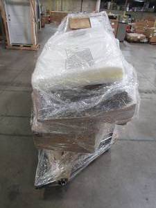 lot 217 image: WHOLESALE MIXED PALLET OF PATIO FURNATIURE, HOME DECOR, GARAGE ITEMS AND MORE
