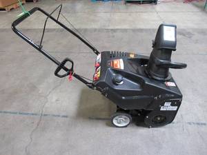 lot 2 image: Remington 21 in. 179cc Single-Stage Electric Start Gas Snow Blower RM2140
