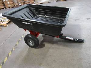 lot 204 image: CRAFTSMAN 10-cu ft Poly Dump Cart, CMX-GZ-BF-71-24489
