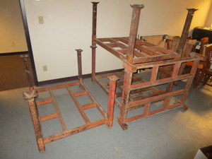 lot 101 image: PALLET RACKING STORAGE UNITS