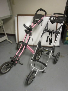lot 124 image: GOLF CLUB CARTS
