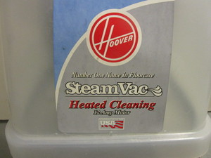 lot 168 image: HOOVER STEAM-VAC