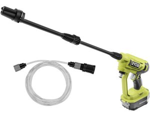lot 21 image: RYOBI ONE 18-Volt 320 PSI 0.8 GPM Cold Water Cordless Power Cleaner (Tool Only)
